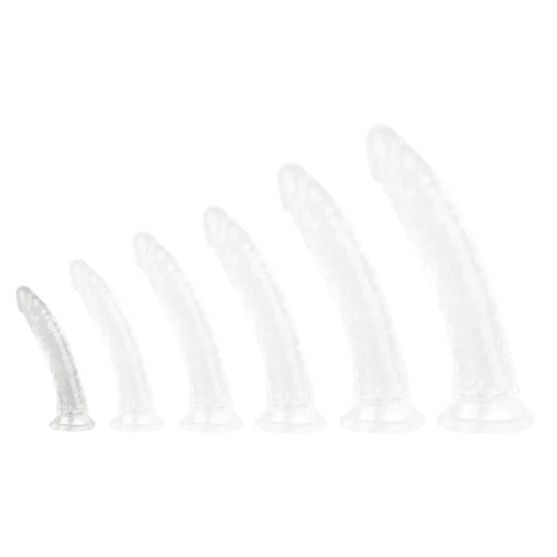 ClearlyHorny Gode transparent No Ball S 15 x 3.2cm